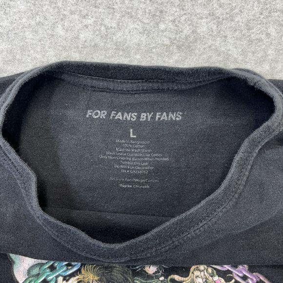 Danganronpa Anime Shirt Adult Large L Black Graphic Tee For Fans By Fans - Picture 4 of 7